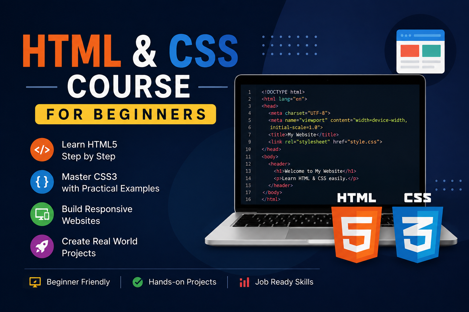 HTML & CSS Complete Course